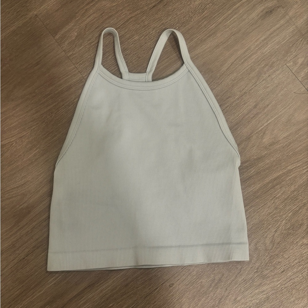TNA Cream Ribbed Camisole